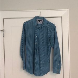 Large slim fit banana republic dress shirt